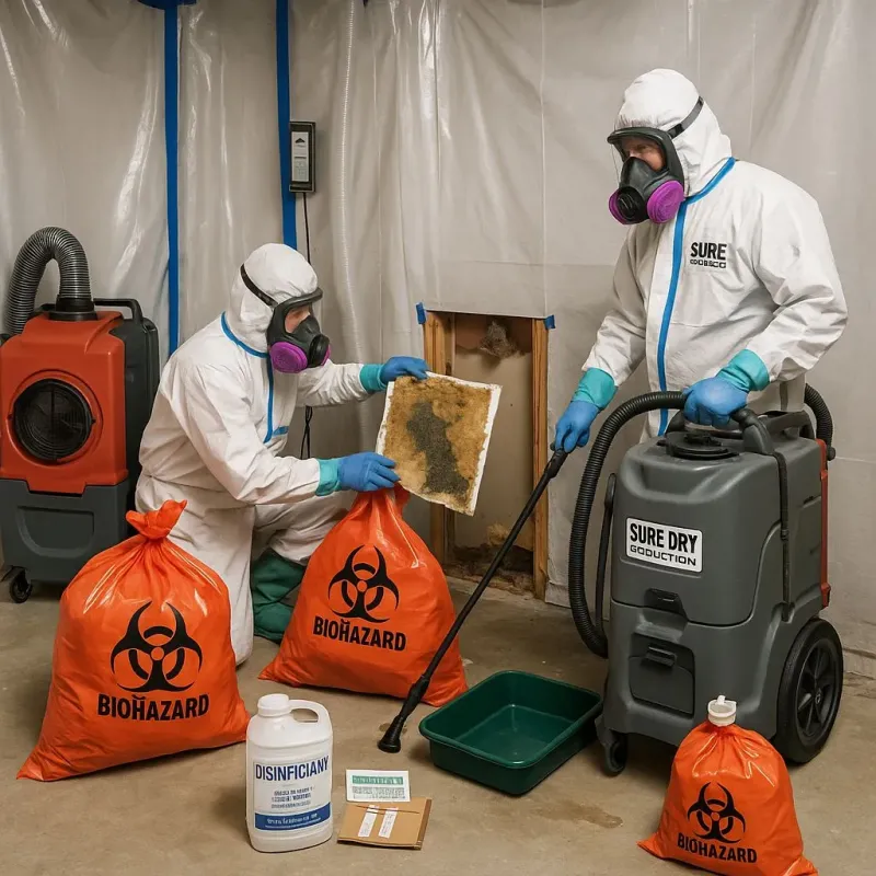 Contaminated Water Handling Protocols process in Lake County, OH